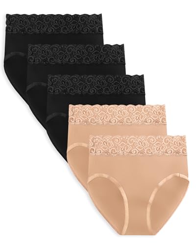 Kindred Bravely High Waisted Postpartum and Maternity Underwear - color: Neutrals, size: Large