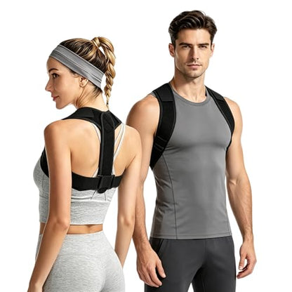 Posture Corrector for Women and Men, Adjustable Upper Back Brace