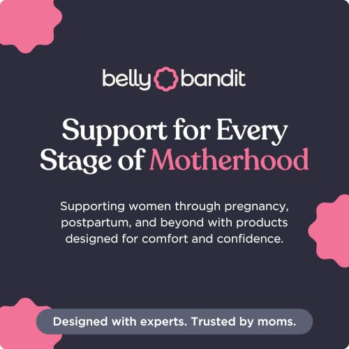 Belly Bandit Luxe Postpartum Adjustable Compression Belly Wrap Nude - color: Nude, size: Medium