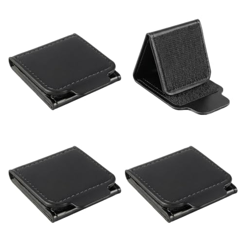 4pcs PU Leather Shoulder Belt Adjuster clip,Shoulder Belt Comfort Clip
