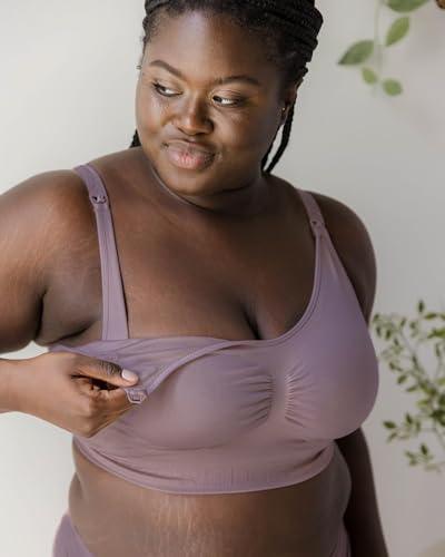Kindred Bravely Simply Sublime Nursing Bra, Wireless Maternity Bra - color: Twilight, size: Small