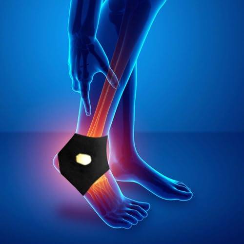 Precut Kinesiology Tape for Ankle, 20 Pcs - Ankle Support & Stability, Ankle Pain Relief - Waterproof & Elastic, Breathable Hypoallergenic Latex-Free Tape, Purple - color: Purple