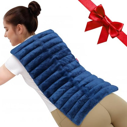 Comfytemp 12" x 22" Large Microwavable Moist Heating Pad for Back, 3.6 lb - size: 12"x22"