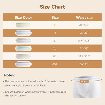 Carer Mesh Underwear Postpartum C-Section Recovery Soft Breathable 20 Count - color: 20pcs, size: XX-Large