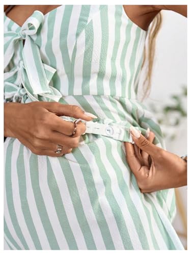OYOANGLE Women's Maternity Outfits Summer Clothes Pregnancy 2 Piece Set - size: XX-Large