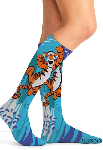 Cherokee Legwear Compression Socks for Women 10-15 mmHg (1-Pair Pack) - color: Tigger Splash, size: One Size