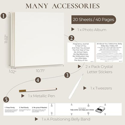 Vienrose Graduation Self Adhesive Photo Album 11x10.7 40 Pages - size: 10.71" x 11.02" 40 Pages
