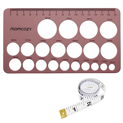 Momcozy Nipple Ruler, Silicone Flange Sizing Tool for Breast Pump Fitting - size: M5-Nipple Ruler