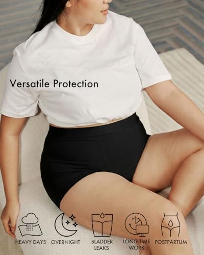 LEAKPROOF2.0 Period Boxers for Women, Heavy Flow Overnight - size: XX-Large-3X-Large