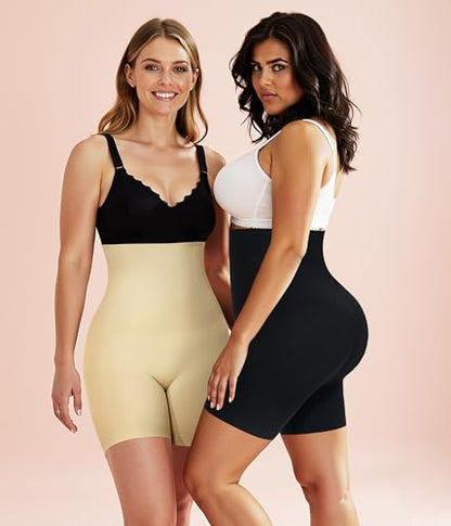 Gotoly Women Tummy Control Shapewear High Waisted Butt Lifting Shapewear - color: Black, size: Medium