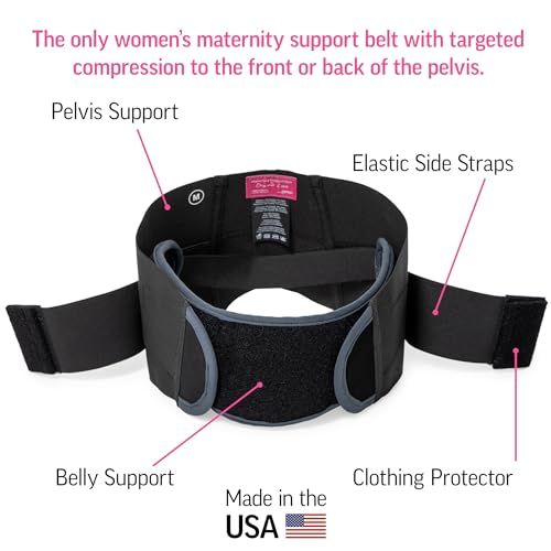 OPTP Maternity Support Belt by Diane Lee, For Pregnancy/Postpartum, Large - size: Large (Pant size 12-14)