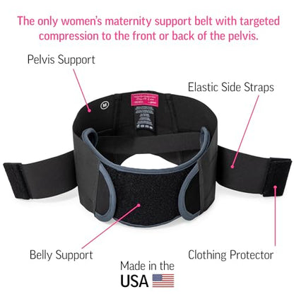 OPTP Maternity Support Belt by Diane Lee, For Pregnancy/Postpartum, Medium - size: Medium (Pant size 8-10)