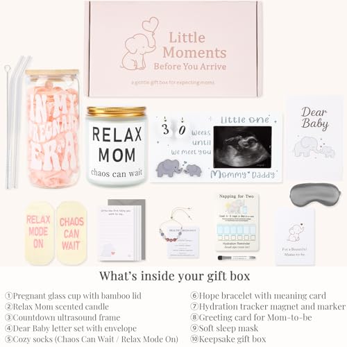 Pregnancy Care Package Gift Set for First Time Mom