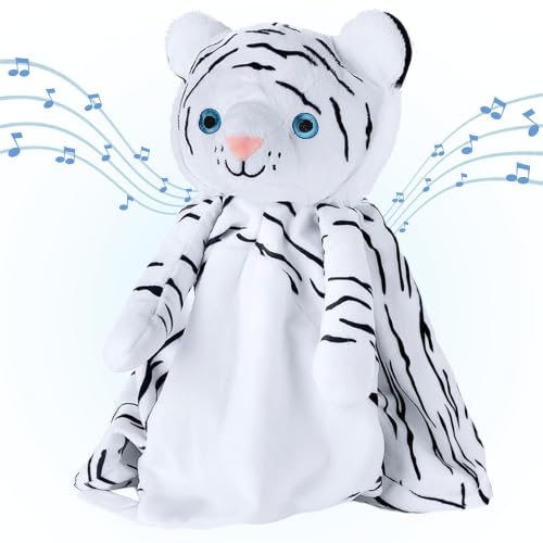 Love By Emi White Noise, Lullaby Stuffed Animal Lovey - Gift Essentials - color: White
