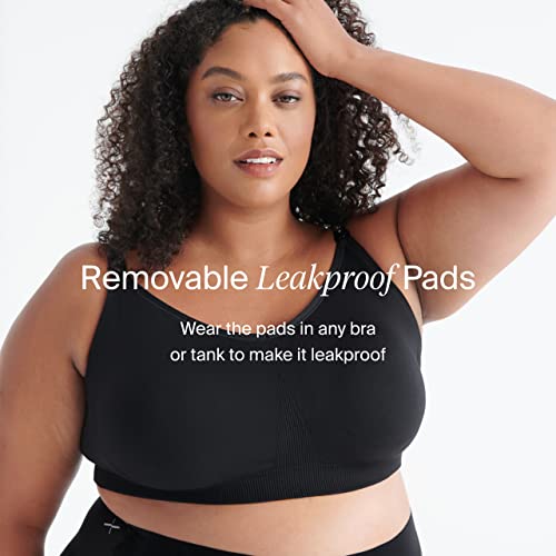 KNIX Women BlissFit Nursing Bra – Leakproof Nursing Bra, Wireless Maternity Support, Comfortable Fit - size: Medium (34A-DD)