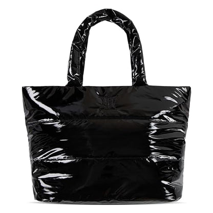 Hurley Tote Bag - color: Metallic Black