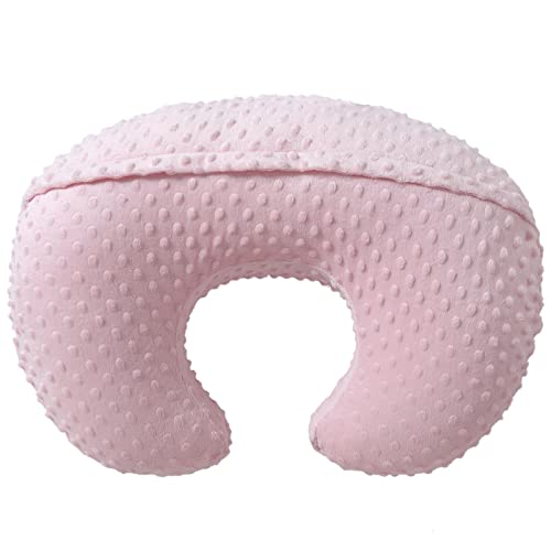 Nursing Pillow and Body Positioner with Premium Slipcover - color: Blushing Bride
