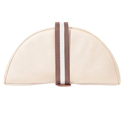 Master Massage Tables 9" Large Half Round Semi-round Pillow Cushion Massage Bolster 9"x26" - color: Cream