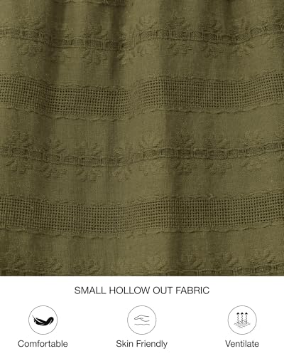 BTFBM Womens Summer 2026 Casual Maxi Dresses - color: Army Green, size: Large