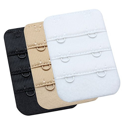 Wingslove Womens Bra Extender Bra Band Breathing room 3pcs-Pack Multi-size - color: 2 Hook 3/4 Inch