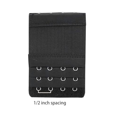 Women's Bra Extenders 4 Hook / 3 Hook / 5 Hook / 2 Hook Soft Comfortable Stretchy Bra Extension Strap - color: 3pcs, Bra Extender 4 Hook 1/2 Inch