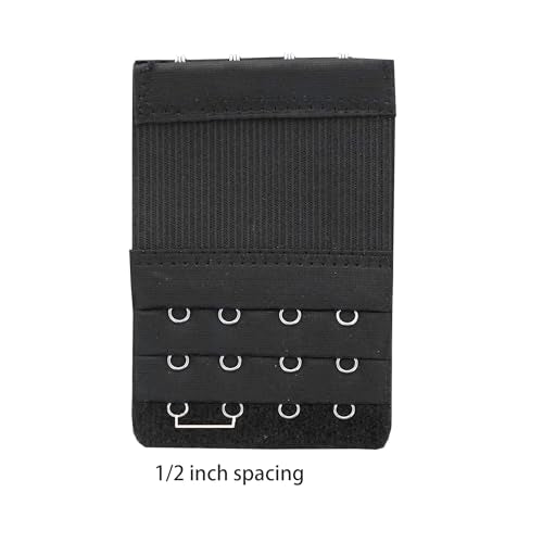 Women's Bra Extenders 4 Hook / 3 Hook / 5 Hook / 2 Hook Soft Comfortable Stretchy Bra Extension Strap - color: 3pcs, Bra Extender 4 Hook 1/2 Inch