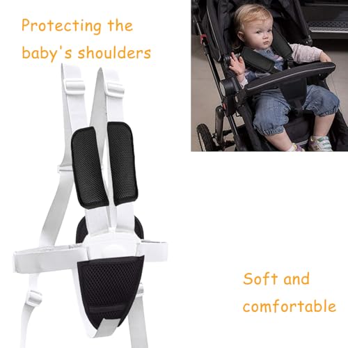 3 Pack Universal Car Seatbelt Crotch Cushion,Car Seat Belt Kit,Soft Seat Belt Strap Covers - size: 3 Pcs