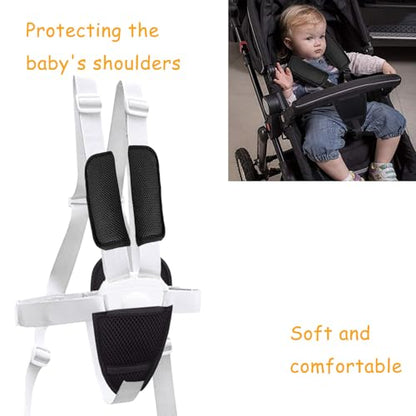 3 Pack Universal Car Seatbelt Crotch Cushion,Car Seat Belt Kit,Soft Seat Belt Strap Covers - size: 3 Pcs