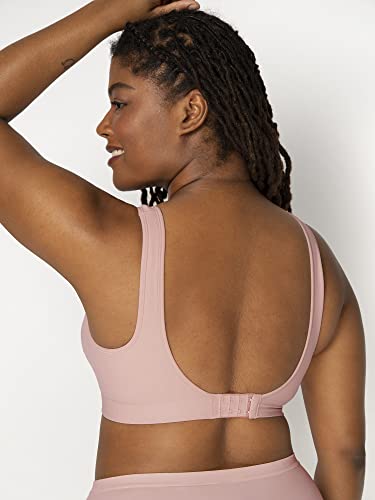 Fruit of The Loom Women's 2-Pack Full Coverage Wireless Bra w/ Built In Pads - All Day Comfort - color: Black/Rose Shadow, size: Medium
