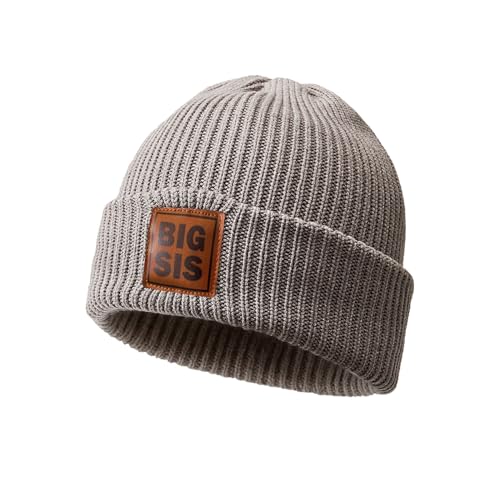 Cute Beanies Warm Soft Winter Hat Christmas Beanie Unisex - color: Big Sis
