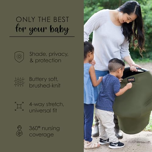 Milk Snob Original 5-in-1 Luxe Cover (Olive) - color: Olive Green
