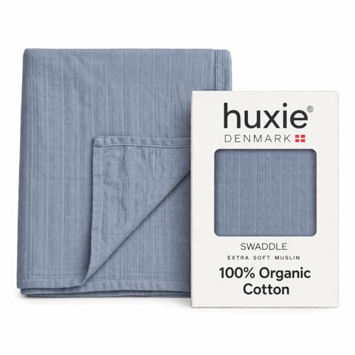 Swaddle Blanket, 100% Organic Cotton Muslin, 47"x47" Newborn - color: Tradewins