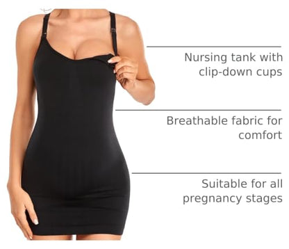 GXXGE 4Pack Women's Nursing Tank Top Cami Nursing Maternity Bra Breastfeeding Shirts with Adjustable Straps - color: 3pcs Black White Grey, size: Medium