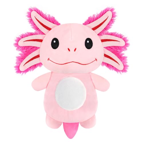 SuzziPad Axolotl Microwavable Heating Pad Plush, 6.8" X 10.6" - style: Axolotl