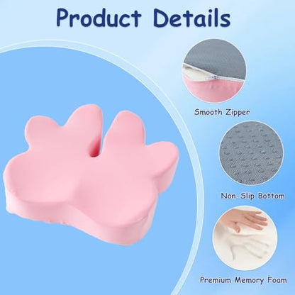 Plus Size Coccyx Cushion for Tailbone Pain, Butt Cushion for Long Sitting - size: Large