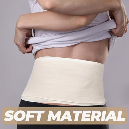 Postpartum Wrap,Postpartum Cotton Belly Support,Postpartum Belly Band,Recovery Wrap Corset Wrap,Waist Compression Wrap,Abdominal Binder Pregnancy Supply for Mother Women Accessory (Pack of 2)