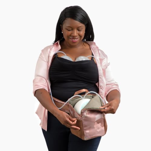 Pump-A-Porter Breast Pump Bag + Wearable Collection Cups Bundle | Turn Spectra S1/S2, Motif Luna & More into a Hands-Free Wearable Breast Pump | Includes 24mm Collection Cups