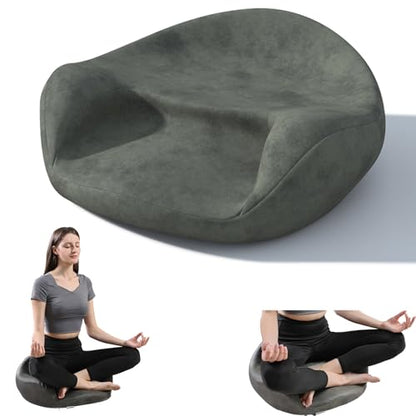 Meditation Cushion - Cross Leg Floor Pillow for Meditator at Home.
