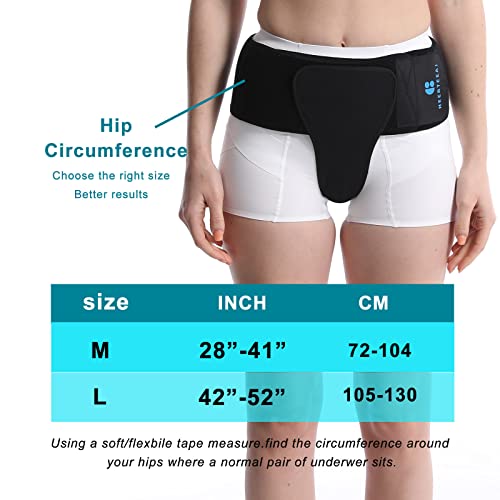 Pelvic Support Belt Uterus Support Belt Women's Brace for Treating Dropped Bladder, Uterine Prolapse, Vulvar Varicosities, Postpartum and Symphysis Pubis Dysfunction - size: Large