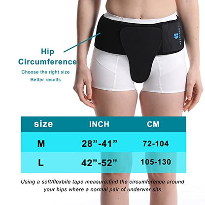 Pelvic Support Belt Uterus Support Belt Women's Brace for Treating Dropped Bladder, Uterine Prolapse, Vulvar Varicosities, Postpartum and Symphysis Pubis Dysfunction - size: Large