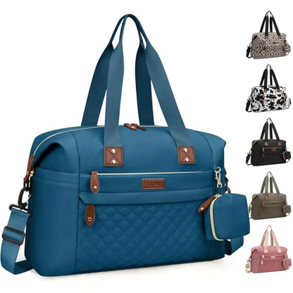 Pritent Diaper Bag Tote Waterproof Maternity Baby Bags with Pacifier Case - color: Blue, size: Medium