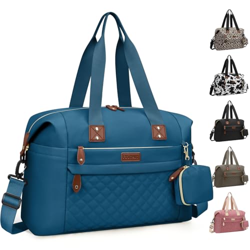 Pritent Diaper Bag Tote Waterproof Maternity Baby Bags with Pacifier Case - color: Blue, size: Medium