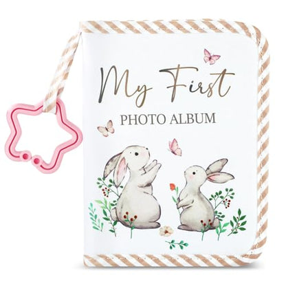 ZOIIWA Baby's My First Family Album Soft Photo Cloth Book (Rabbit) - style: Rabbit