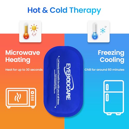 Reusable Ice Packs for Injuries, (3-Piece Set)
