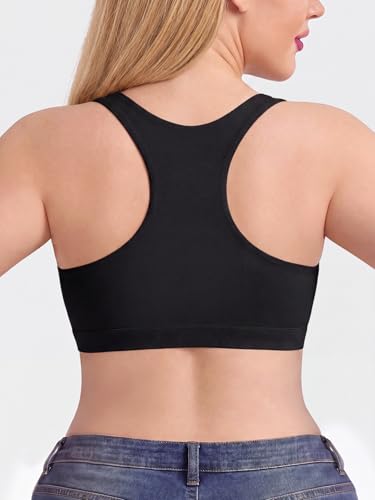 Nursing Bra for Breastfeeding Wireless V Neck Sleep Bra - color: Black, size: X-Small