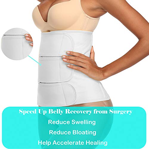 Abdominal Binder Post Surgery, C Section, Hysterectomy & Postpartum Band - size: Medium