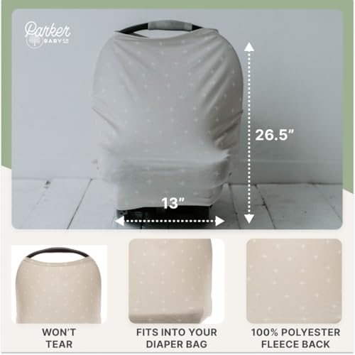 Parker Baby Co. Multi-Use Cover - Carseat Cover, Nursing Cover - Desert - color: Desert