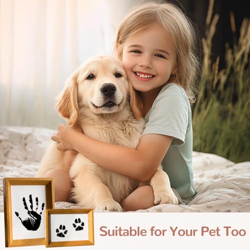 PChero 6" x 4" Large Size Baby Inkless Handprint and Footprint Kit