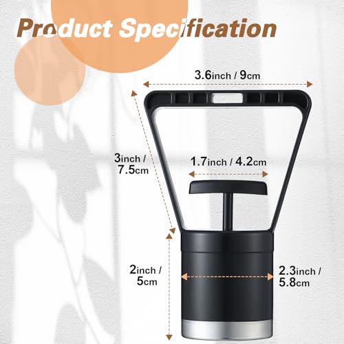 Dreyoo 1 Pack Magnetic Pickup Tool, 8 lb Hand Held Magnet Separator Wand