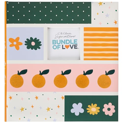 C.R. Gibson Baby Keepsake Memory Book, 9.5" x 10", Little Darling - style: Little Darling